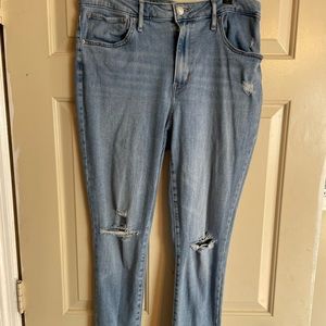 Levis 721 high rise skinny jeans